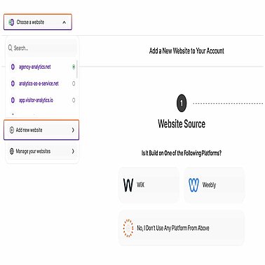 Website Settings Add A New Website