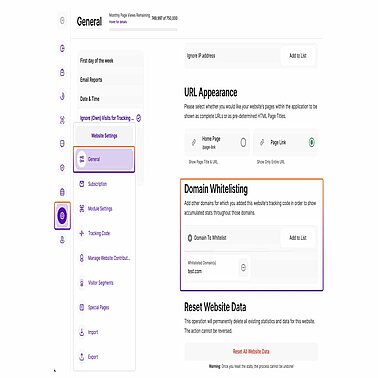 Domain whitelisting with domainlens